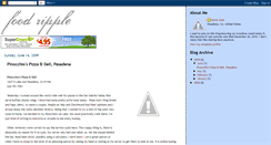 Desktop Screenshot of foodripple.blogspot.com