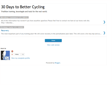 Tablet Screenshot of better-cycling.blogspot.com