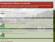 Tablet Screenshot of enseignementefficace.blogspot.com