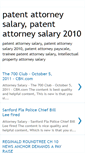 Mobile Screenshot of patentattorneysalary.blogspot.com