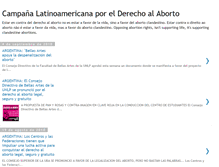 Tablet Screenshot of derechoalabortoenamericalatina.blogspot.com