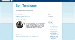 Desktop Screenshot of belttensioner.blogspot.com
