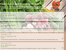 Tablet Screenshot of leakygutdiettrial.blogspot.com