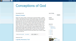Desktop Screenshot of conceptionsofgod.blogspot.com