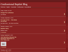 Tablet Screenshot of confessionalbaptist1689.blogspot.com