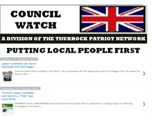 Tablet Screenshot of councillorwatch.blogspot.com