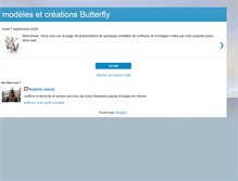 Tablet Screenshot of modeletcreationbutterfly.blogspot.com
