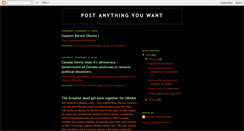 Desktop Screenshot of postanythingyouwant.blogspot.com