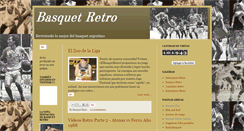 Desktop Screenshot of basquetretro.blogspot.com