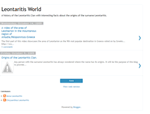 Tablet Screenshot of leontaritis.blogspot.com