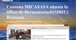 Desktop Screenshot of comunamicasasa.blogspot.com