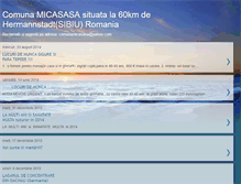 Tablet Screenshot of comunamicasasa.blogspot.com