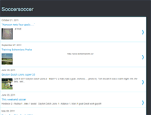 Tablet Screenshot of 123soccer.blogspot.com