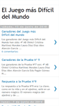 Mobile Screenshot of eljuegomasdificildelatierra.blogspot.com