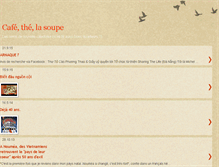 Tablet Screenshot of cafe-the-la-soupe.blogspot.com