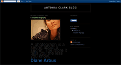 Desktop Screenshot of antoniaclark.blogspot.com
