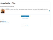 Tablet Screenshot of antoniaclark.blogspot.com