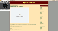 Desktop Screenshot of agentsaregone.blogspot.com