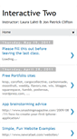 Mobile Screenshot of interactivetwo.blogspot.com
