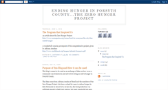 Desktop Screenshot of endinghungerinforsyth.blogspot.com