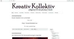 Desktop Screenshot of kreativ-kollektiv.blogspot.com