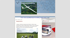 Desktop Screenshot of malangaeromodeling.blogspot.com