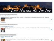 Tablet Screenshot of javiercallejon.blogspot.com