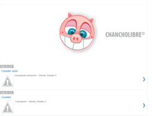 Tablet Screenshot of chancholibre.blogspot.com