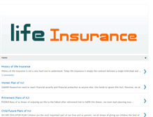 Tablet Screenshot of lifeinsurer.blogspot.com