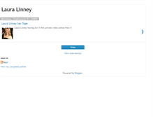 Tablet Screenshot of laura-linney-video.blogspot.com