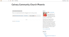 Desktop Screenshot of calvaryphx.blogspot.com