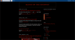 Desktop Screenshot of bloodonthehighwaymovie.blogspot.com