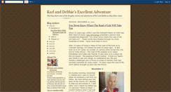 Desktop Screenshot of debbieandkarl.blogspot.com