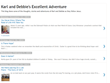 Tablet Screenshot of debbieandkarl.blogspot.com