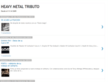 Tablet Screenshot of heavymetaltributo.blogspot.com
