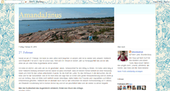 Desktop Screenshot of amandajanus.blogspot.com