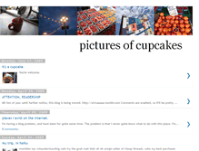 Tablet Screenshot of picturesofcupcakes.blogspot.com