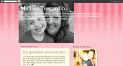 Desktop Screenshot of melissateegardin.blogspot.com