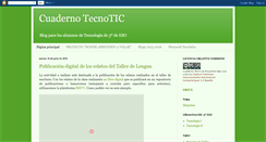 Desktop Screenshot of cuadernotecnotic.blogspot.com