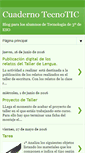 Mobile Screenshot of cuadernotecnotic.blogspot.com