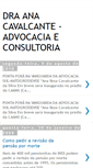 Mobile Screenshot of advocaciaeconsultoriaanacavalcante.blogspot.com