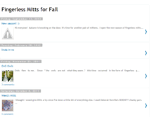 Tablet Screenshot of fallfingerlessmitts.blogspot.com