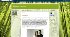 Desktop Screenshot of mentesusadas.blogspot.com
