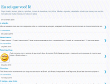 Tablet Screenshot of euseiquevocele.blogspot.com