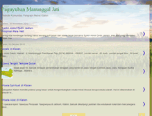 Tablet Screenshot of paguyubanmanunggaljati.blogspot.com