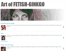 Tablet Screenshot of fetish-ginkgo.blogspot.com