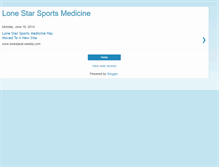 Tablet Screenshot of lonestarat.blogspot.com