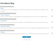 Tablet Screenshot of entremoms.blogspot.com