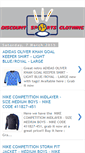 Mobile Screenshot of discountsportsclothing.blogspot.com