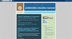 Desktop Screenshot of problematicaeducativaitson.blogspot.com